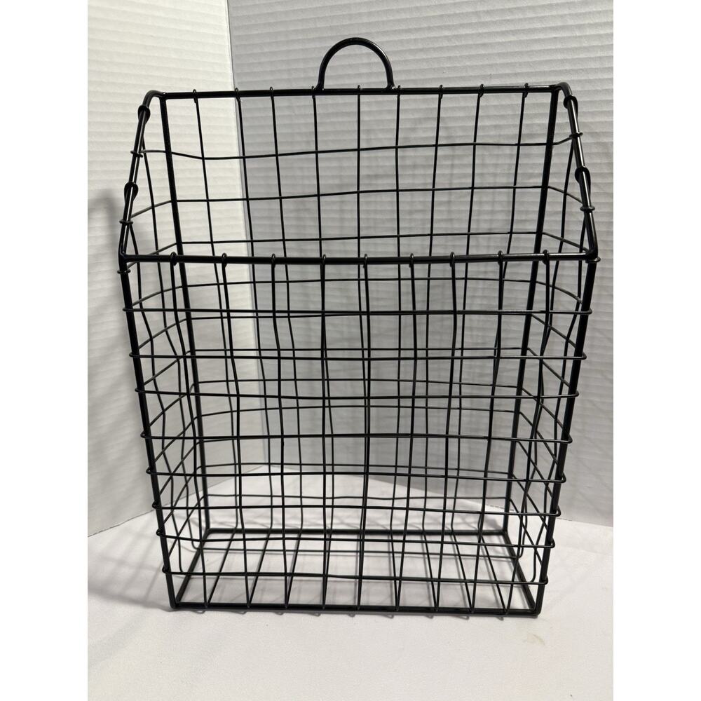 Wall Mounted Magazine File Rack Organizer for Mail Entryway Kitchen Office